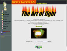 Tablet Screenshot of pressure-lanterns-il.com